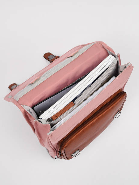 Sac à Dos Enfant 2 Compartiments Cameleon Rose vintage fantasy SD38 vue secondaire 4