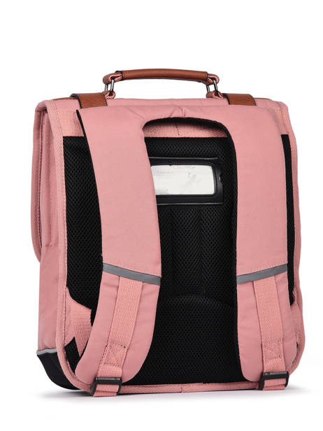 Backpack For Girls 2 Compartments Cameleon Pink vintage fantasy SD38 other view 5
