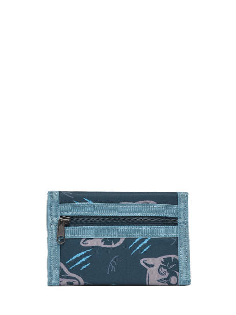 Compact Kids Wallet Actual Cameleon Blue actual WALL other view 2