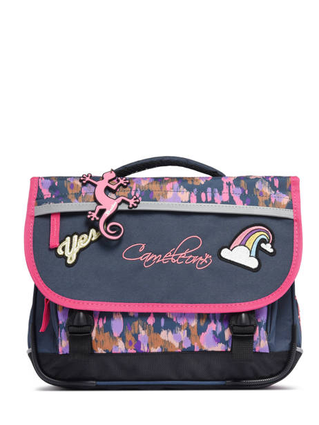 Cartable Enfant 2 Compartiments Cameleon Rose actual BAS-CA35
