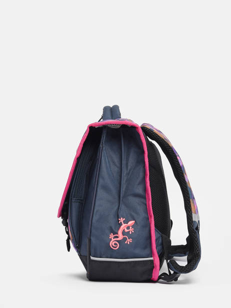 Cartable Enfant 2 Compartiments Cameleon Rose actual BAS-CA35 vue secondaire 3