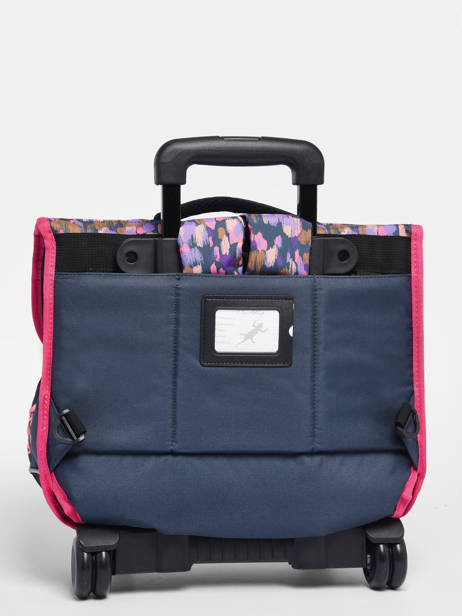 Cartable à Roulettes Enfant 3 Compartiments Cameleon Rose actual CR41 vue secondaire 6