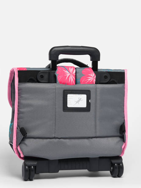 Wheeled Schoolbag For Kids 3 Compartments Cameleon Pink actual CR41 other view 6