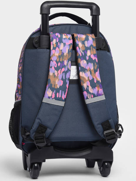 Sac A Dos à Roulettes 2 Compartiments Cameleon Rose actual SR39 vue secondaire 5