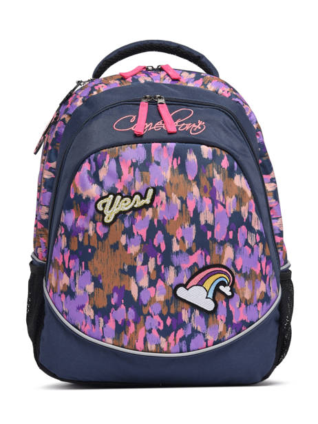 Sac  Dos 2 Compartiments Cameleon Rose actual SD39