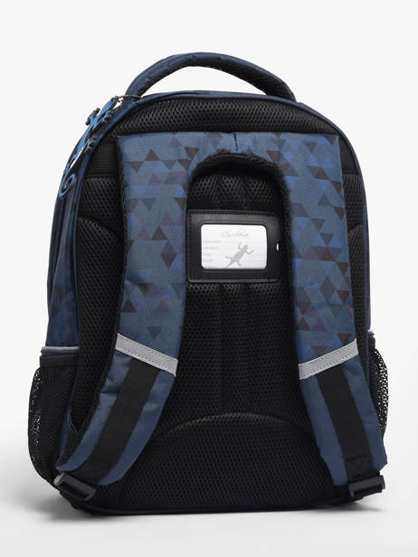 Sac à Dos 2 Compartiments Cameleon Bleu actual SD39 vue secondaire 5