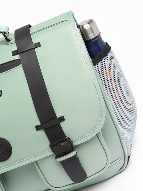 Vintage North Satchel Cameleon Green vintage north CA41 other view 6