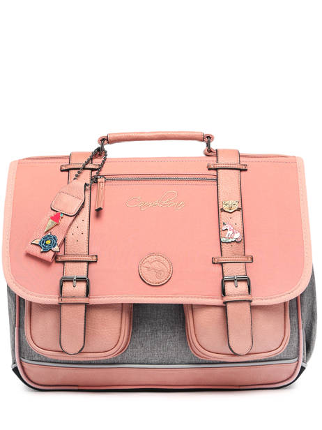 Cartable 3 Compartiments Cameleon Violet vintage pin