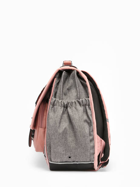 Cartable 3 Compartiments Cameleon Violet vintage pin's CA41 vue secondaire 3