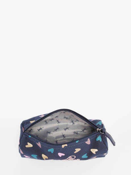 1 Compartment Vintage Fantasy Pencil Pouch Cameleon Blue vintage fantasy STRO other view 1