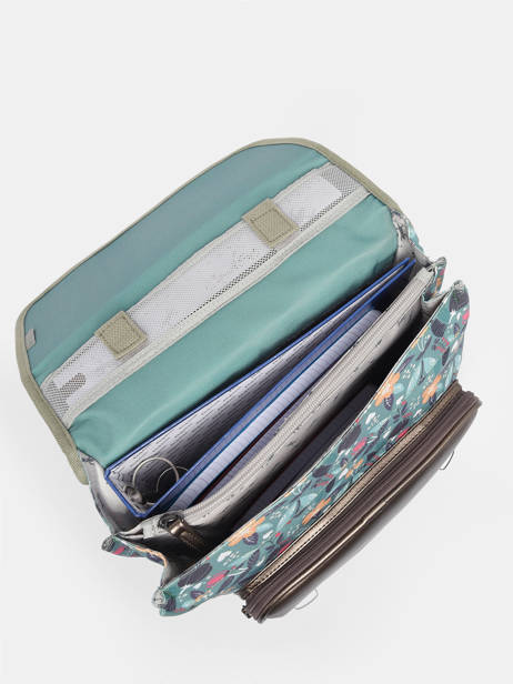 2-compartment Vintage Fantasy Backpack Cameleon Green vintage fantasy SD39 other view 4
