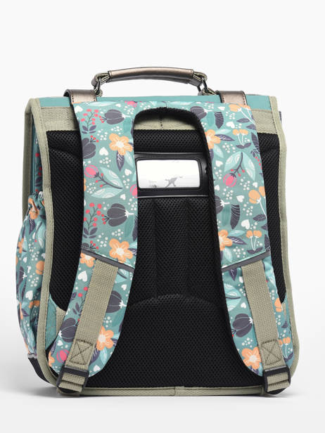 2-compartment Vintage Fantasy Backpack Cameleon Green vintage fantasy SD39 other view 5