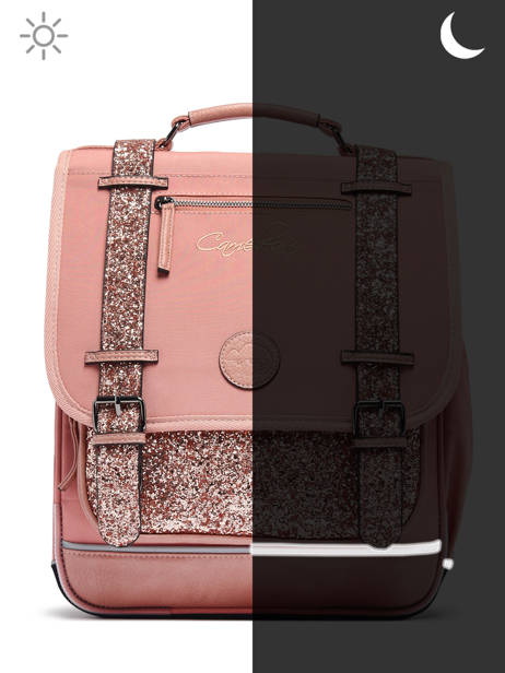 2-compartment Vintage Fantasy Backpack Cameleon Pink vintage fantasy SD39 other view 8