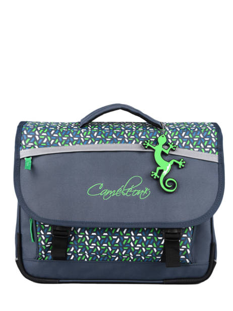 Cartable Enfant 2 Compartiments Cameleon Bleu actual CA38