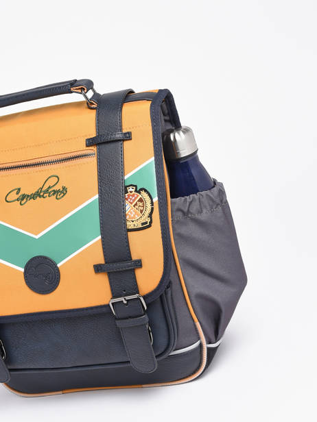 Sac à Dos Vintage Urban 2 Compartiments Cameleon Jaune vintage urban SD39 vue secondaire 6