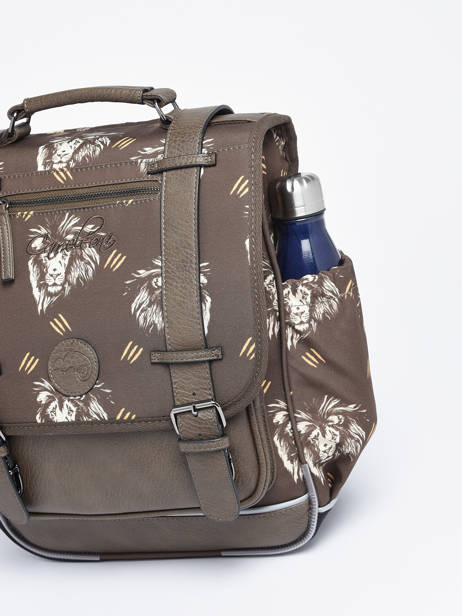 Sac à Dos Vintage Urban 2 Compartiments Cameleon Marron vintage urban SD39 vue secondaire 6