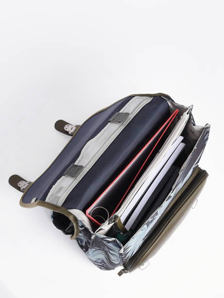 Sac à Dos Vintage Urban 2 Compartiments Cameleon Gris vintage urban SD39 vue secondaire 4