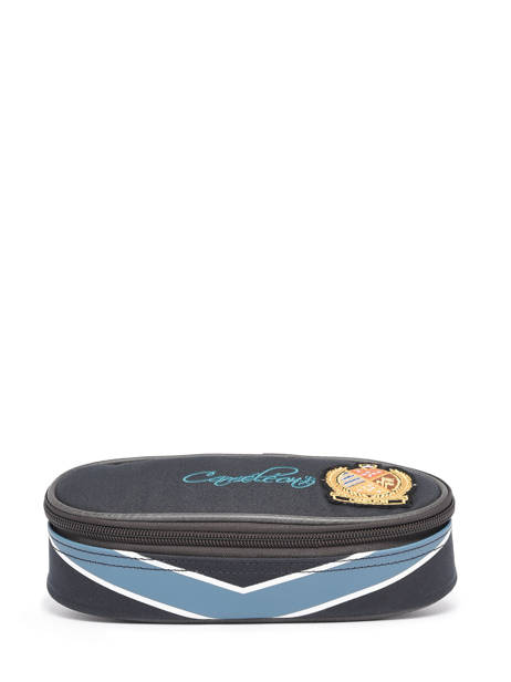 Trousse 1 Compartiment Cameleon Bleu vintage urban PLUM