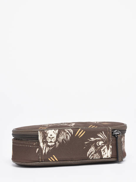 1 Compartment  Pouch Cameleon Brown vintage urban PLUM other view 2