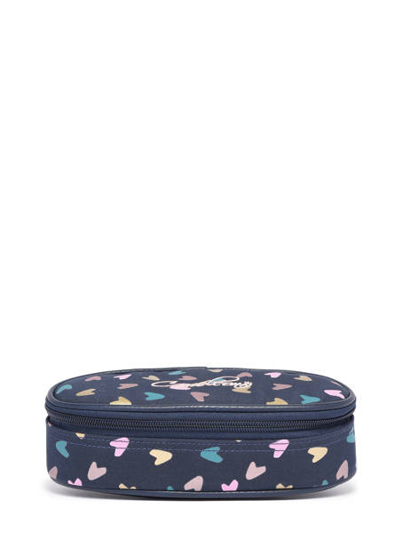 1-compartment Vintage Fantasy Pencil Pouch Cameleon Blue vintage fantasy PLUM