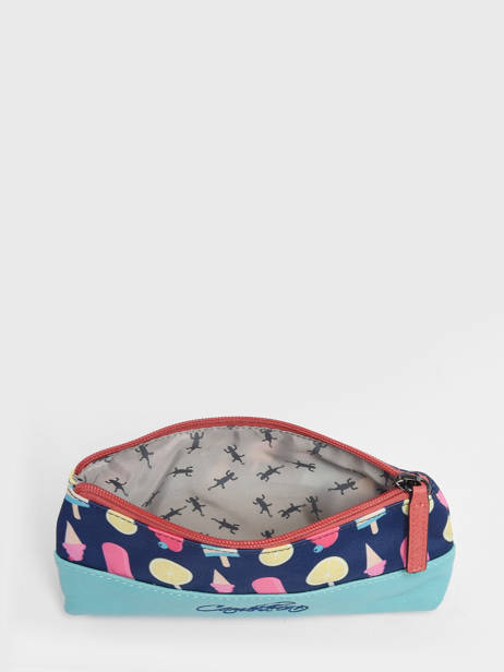 Trousse Enfant 1 Compartiment Cameleon Multicolore retro SD30 vue secondaire 2