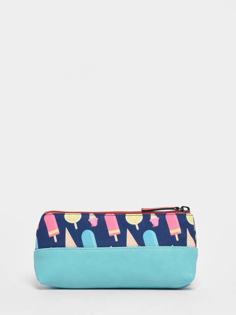 Trousse Enfant 1 Compartiment Cameleon Multicolore retro SD30 vue secondaire 3
