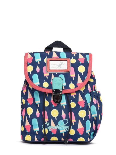 Sac  Dos Rtro 1 Compartiment Cameleon Multicolore retro 620