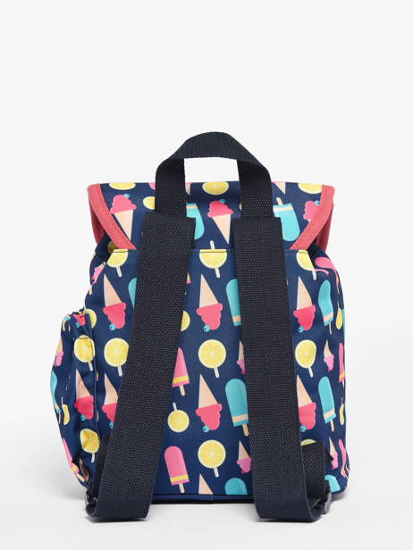 Sac à Dos Rétro 1 Compartiment Cameleon Multicolore retro 620 vue secondaire 5