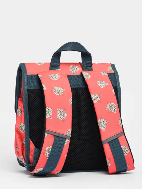 Backpack 1 Compartment Cameleon Pink retro SD30 other view 5