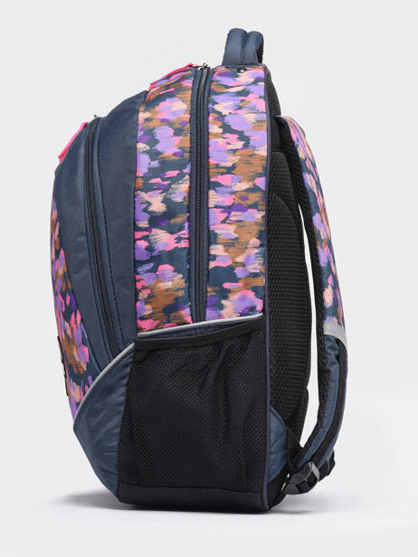 2-compartment Backpack Cameleon Pink actual SD45 other view 3