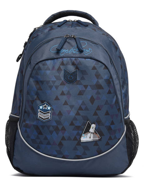 2-compartment Backpack Cameleon Blue actual SD45