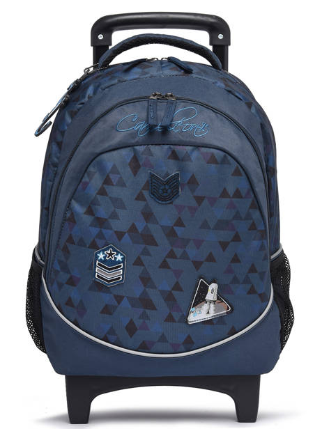 Sac A Dos  Roulettes 2 Compartiments Cameleon Bleu actual SR39