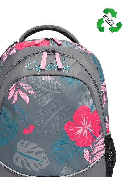 2-compartment  Backpack Cameleon Pink actual SD39 other view 2