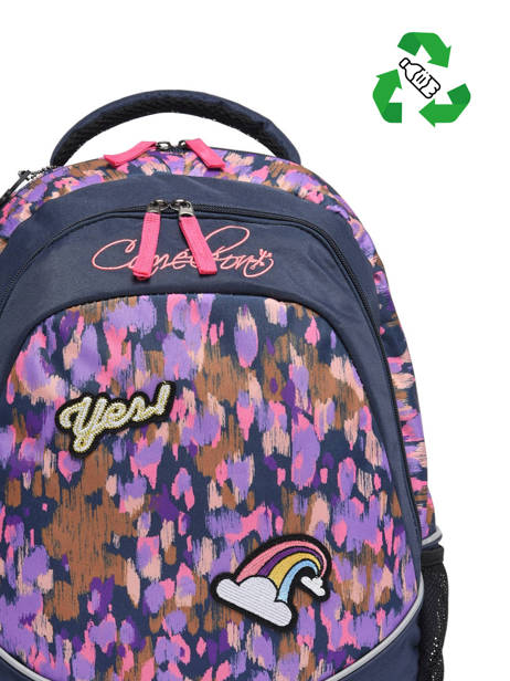 Sac à Dos 2 Compartiments Cameleon Rose actual SD45 vue secondaire 2