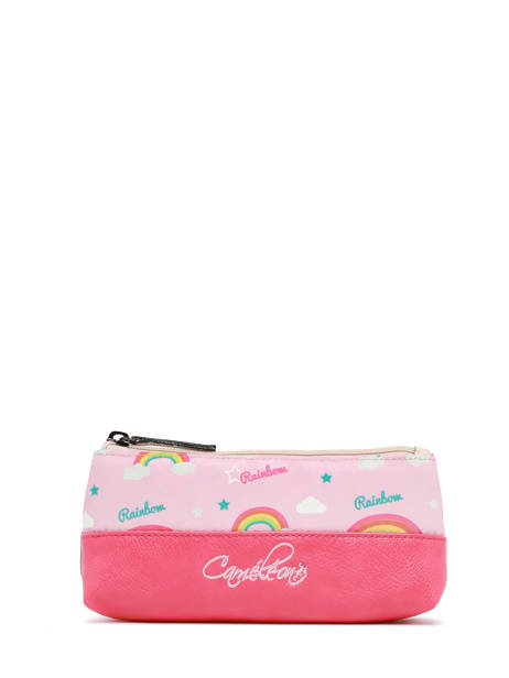 Pencil Case For Kids 1 Compartment Cameleon Pink retro TROU other view 1