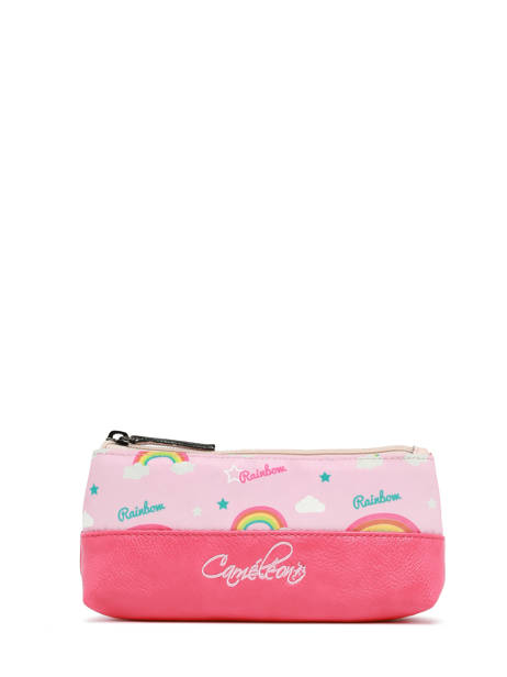 Trousse Enfant 1 Compartiment Cameleon Rose retro TROU vue secondaire 1