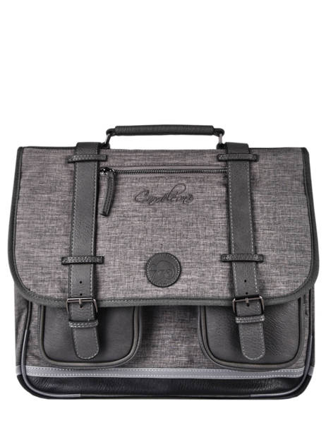 Cartable 3 Compartiments Cameleon Gris vintage color PBVCCA41