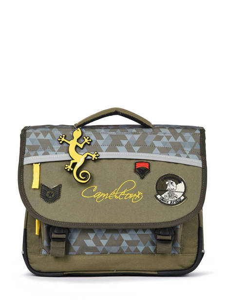 Cartable 2 Compartiments Cameleon Vert actual PBBACA35
