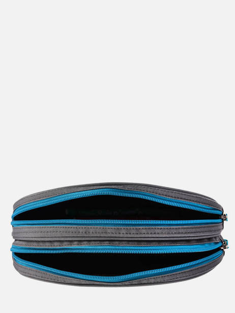 Pencil Case 2 Compartments Cameleon Gray actual PBBATROU other view 1
