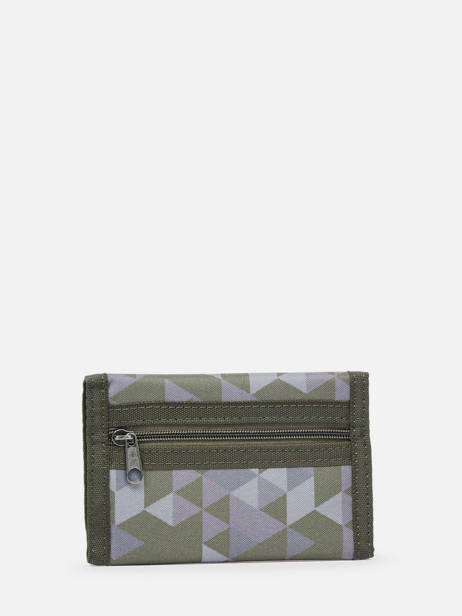 Velcro Wallet Cameleon Green actual PBBAWALL other view 2