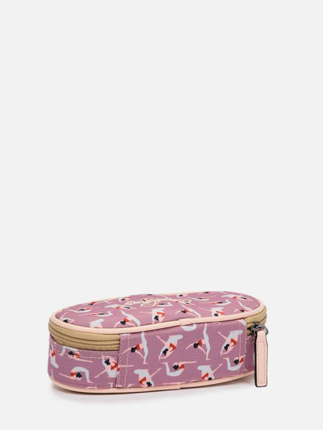 1 Compartment  Pouch Cameleon Pink vintage fantasy PBVGPLUM other view 2