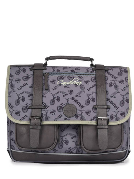 Satchel 3 Compartments Cameleon Gray vintage urban PBVBCA41