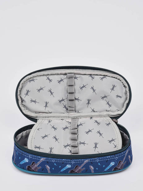 1 Compartment Pouch Cameleon Blue vintage urban PBVBPLUM other view 1