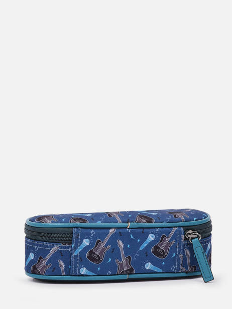 1 Compartment Pouch Cameleon Blue vintage urban PBVBPLUM other view 2