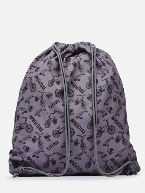 Sac De Sport Cameleon Gris vintage urban PBVBSP39 vue secondaire 6