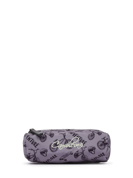 Trousse 1 Compartiment Cameleon Gris vintage urban PBVBSTRO