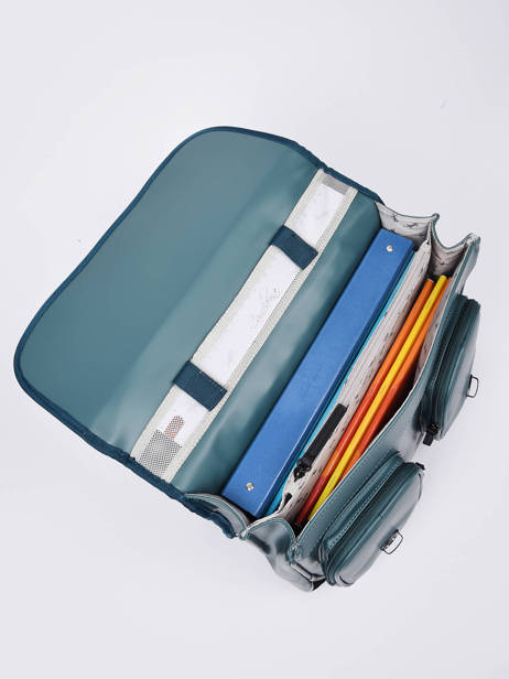 2-compartment  Satchel Cameleon Multicolor vintage north PBVWCA38 other view 5