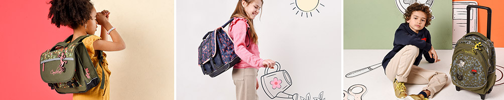 cartable sac a dos CM1 CM2 cameleon