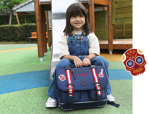 cartable scolaire caméléon