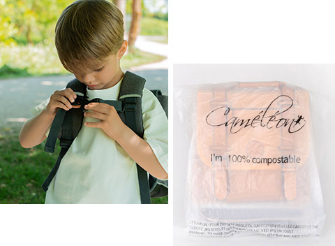 cartable scolaire caméléon